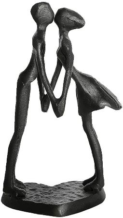 Couple Iron Sculpture