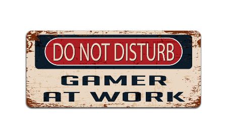 "Do Not Disturb" Door Sign