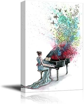 Grand Piano Wall Art