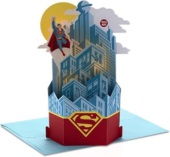 Hallmark Superman Pop Up Birthday Card with Music