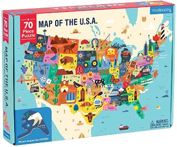 Map of the United States of America Puzzle