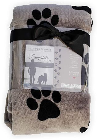 Paw Print Blanket