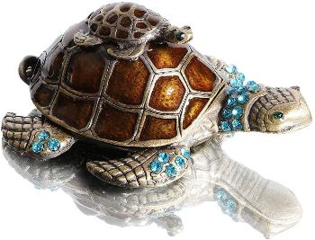 Sea Turtle Jewelry Box