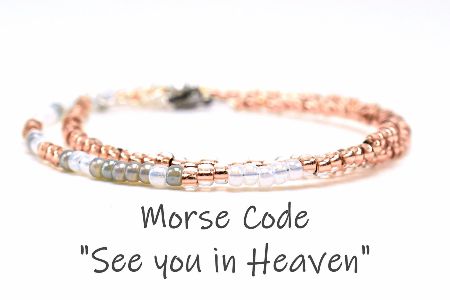 “See You in Heaven” Memorial Bracelet