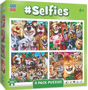 #Selfies 4 Pack Puzzle