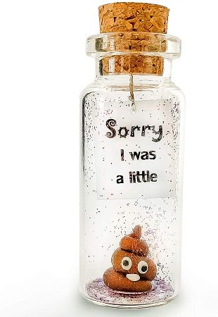 "Sorry I Was a Little" Tiny Bottle