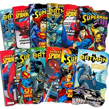 Superhero Activity Book Set