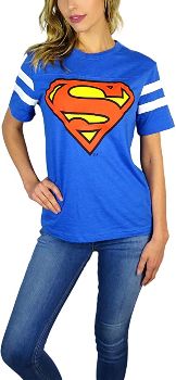 Superman Varsity Football Tee