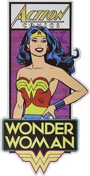 Wonder Woman Art Wood Plaque