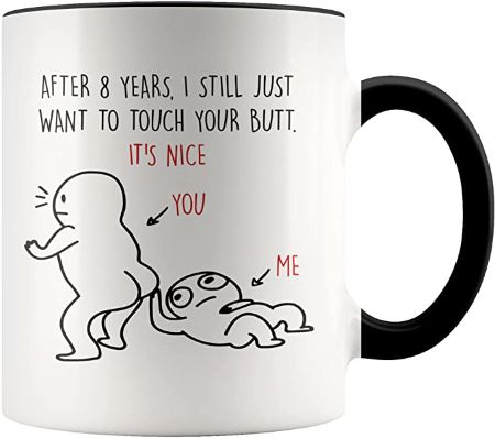 8th Wedding Anniversary Mug