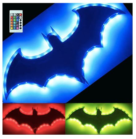 Batman LED Mirror