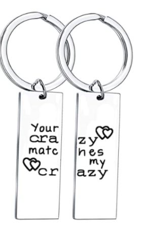 Couple Keyring Set