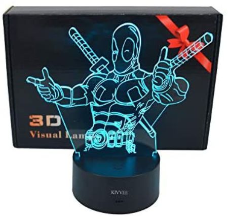 Deadpool 3D Night Light