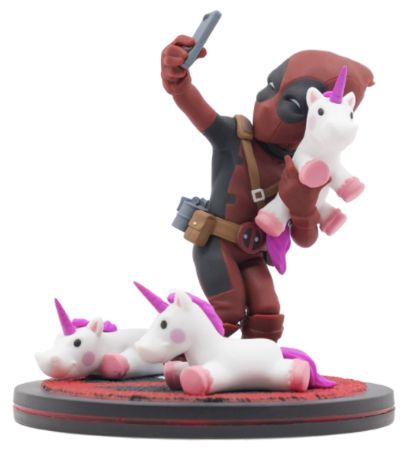 Deadpool Unicorn Selfie Figure