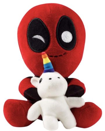 Deadpool and Unicorn Plushie