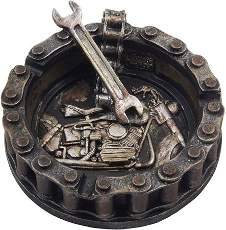 Decorative Motorcycle Ashtray