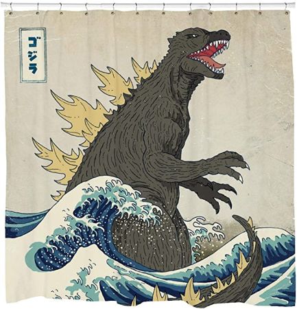 Godzilla Shower Curtain