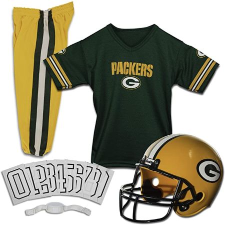 Green Bay Packers Football Uniform Set