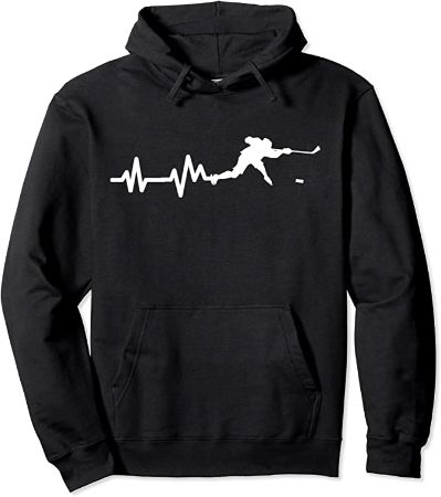 Hockey Heartbeat Hoodie