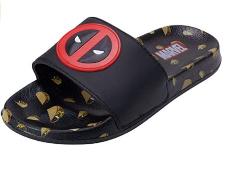 Mens’ Deadpool Slides