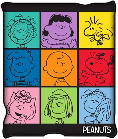 Peanuts Throw Blanket