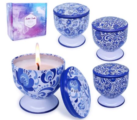 Porcelain Pattern Scented Candles