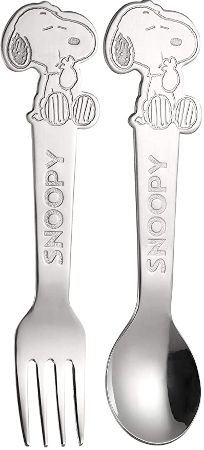 Snoopy Kids Spoon & Fork Set