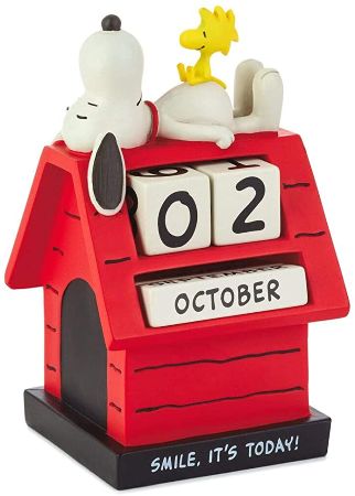 Snoopy and Woodstock Perpetual Calendar