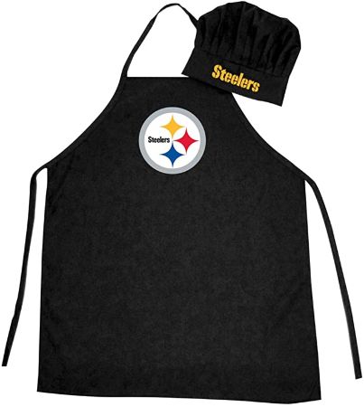 Steelers Chef Hat and Apron Set