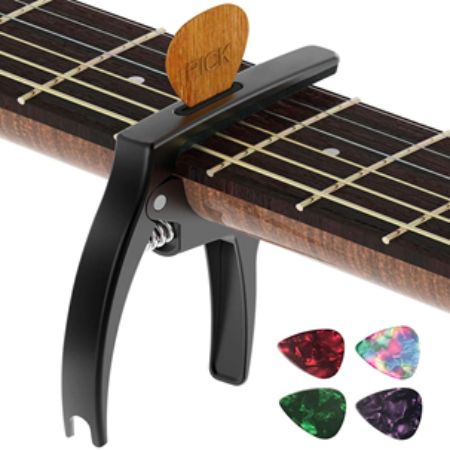 Tanmus 3-in-1 Metal Capo