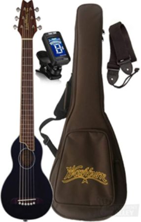 Washburn RO10SBK-A Acoustic Travel Guitar