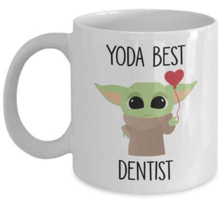 “Yoda Best Dentist” Mug