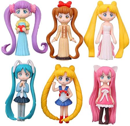 3D Sailor Moon Fridge Magnets