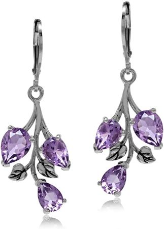 Amethyst Dangle Earrings