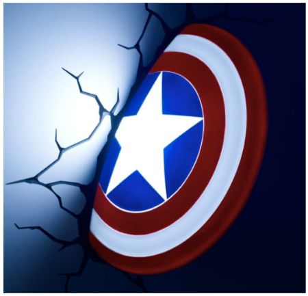 Captain America 3D Deco Light