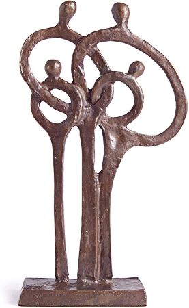 Contemporary Family Bronze Sculpture