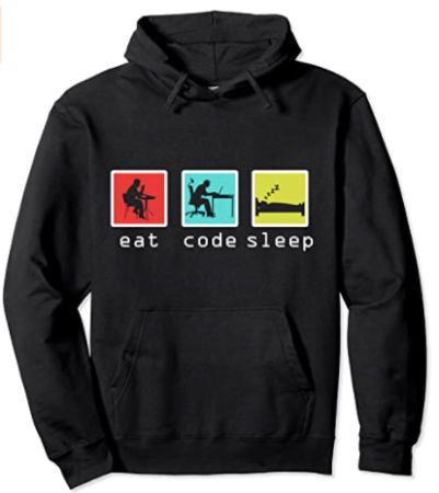 "Eat Sleep Code" Hoodie