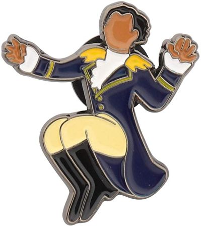 Hamilton Enamel Pin