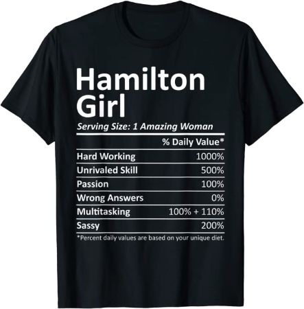 "Hamilton Girl" Shirt
