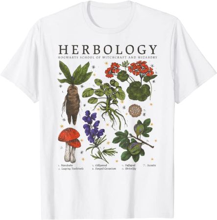 Harry Potter Herbology Plants T-Shirt