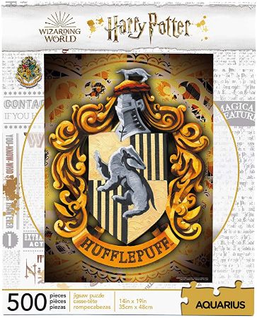 Hufflepuff Crest Jigsaw Puzzle