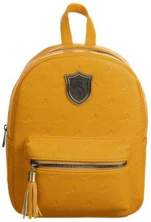 Hufflepuff Faux Leather Mini Backpack