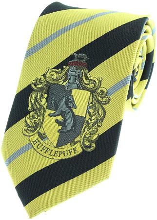 Hufflepuff Striped Tie