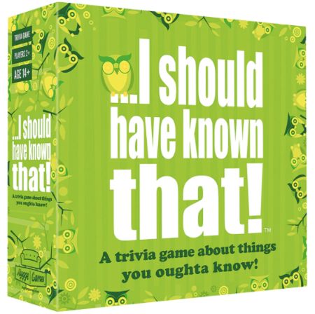 I Should Have Known That! Trivia Game