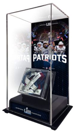 New England Patriots Display Case
