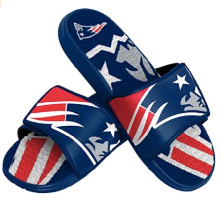 Patriots Slip-On Sandals