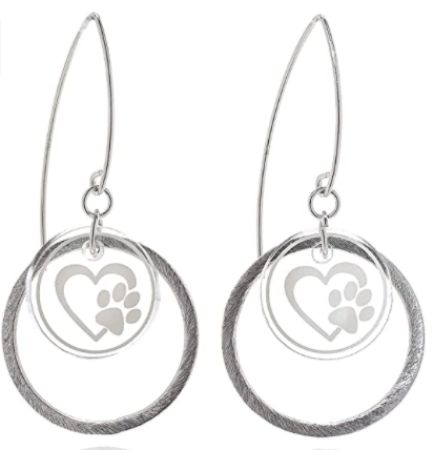 Paw Print Earrings