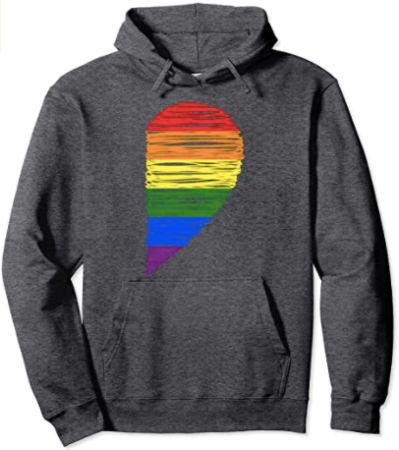 Rainbow Heart Hoodie