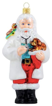 Santa Vet Ornament