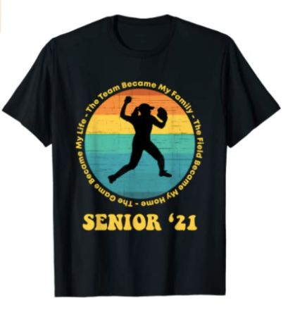Softball Senior T-Shirt